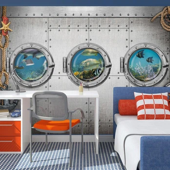 Artgeist Fototapetas - Portholes