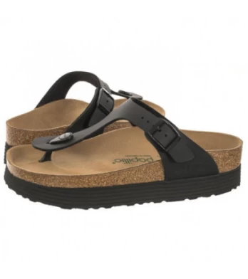 Papillio Gizeh Grooved Black 1018546 (PP10-a) šlepetės