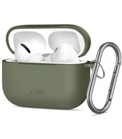 TECH-PROTECT SILICONE HOOK APPLE AIRPODS PRO 3 OLIVE Žalias