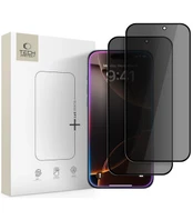 SZKŁO PRYWATYZUJĄCE TECH-PROTECT GLASS SPY+ 2-PACK IPHONE 16 PRO MAX | 17 PRO MAX PRIVACY