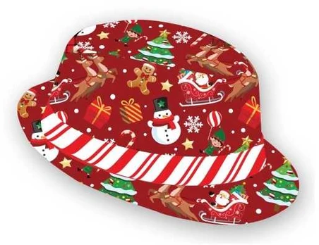 Fiesta Rød julehat