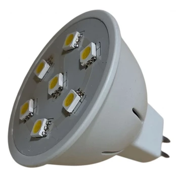 LED lemputė 1.4W, MR16, 7SMD LED, 4000-4500K, 210lm, 220V