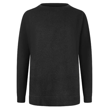 Megztinis moterims, Juoda, Sweater