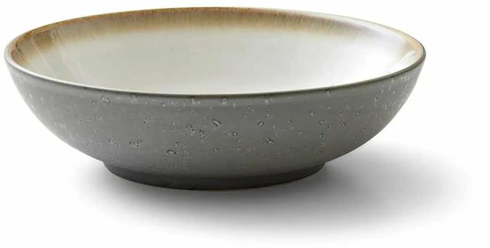 BITZ salotų dubuo, 24 x 6 cm, pilkas/kreminis