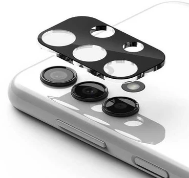 Ringke Galaxy A13 4G Camera Protector Full Cover Glass package (3 pcs) Juodas