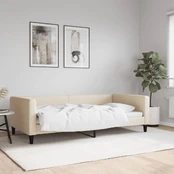 Lova Sofa, kreminės spalvos, 100x200cm, audinys kaina