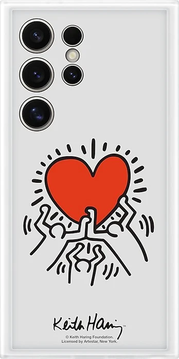 Telefono dėklas Samsung Galaxy S24 Ultra Suit Case, White