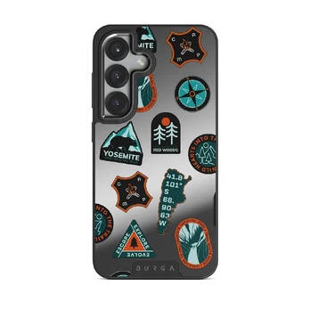 Basecamp - Samsung Galaxy S25 Case, Elite Mirror Dark (Magnetic) / Gunmetal