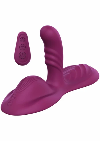 She.E.O Triple Motor Vibrating Grinder Intimate Machine, Remote, Purple