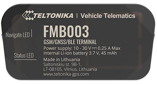 Matuoklis Teltonika FMB003, 52.6 mm