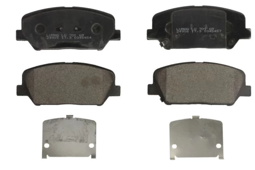 BRECK 24915 00 701 00 Brake pad set