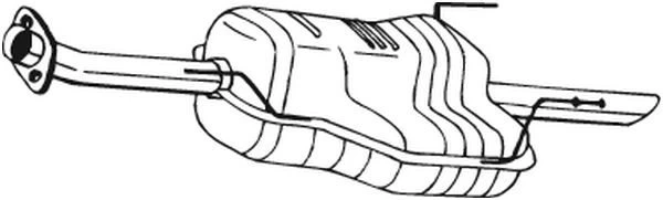 Galinis duslintuvas BOSAL 185-605