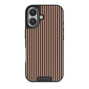 Macchiato - iPhone 16 Plus Case, Elite Dark (MagSafe) / Silver