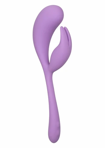 CalExotics Elle Liquid Silicone Dual Flicker Flexible Vibrating Device