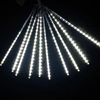 LED Girlianda "Meteorai" Balta 50cm