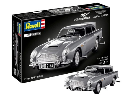 Revell James Bond Aston Martin DB5 plastikinis modelis 1:24 Click System