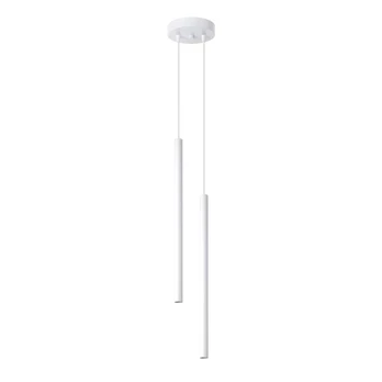 Pendant lamp PASTELO 2 white gaismeklis