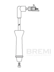 BREMI 603/70 Uždegimo laidas