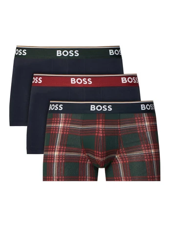 BOSS Bokserių komplektas 50554443 Raudona