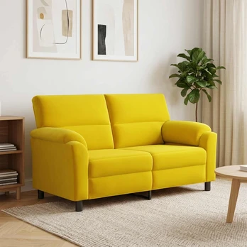 Sofa Geltona 174 x 85 x 93 cm Aksomas