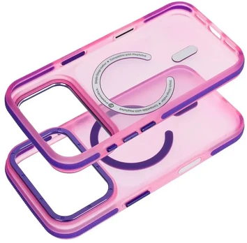 Dėklas Case for iPhone 15 Forcell F-Protect Vivid Premium compatible with MagSafe pink
