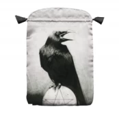 Crows satininis maišelis kortoms kaina