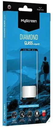 Dėklas MyScreen MS Diamond Glass Edge 3D Realme 12 Pro 5G juoda/juodas