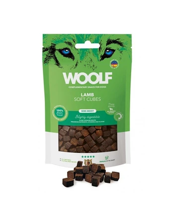 WOOLF Soft Cubes Lamb Monoprotein 100g minkšti ėrienos kubeliai