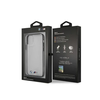 Originalus dėklas BMW BMHCP12SMBTOK iPhone 12 mini 5,4" Permatomas hardcase Sandblast