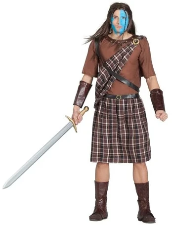 Boland Party Partners B.V. Škotų Highlander kostiumas
