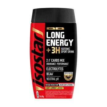 Isostar Long Energy 570 g. - Light Lemon skonis