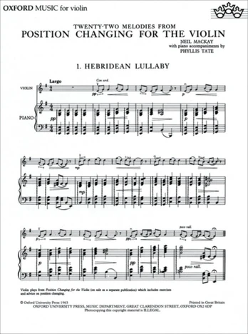 Position Changing for Violin
