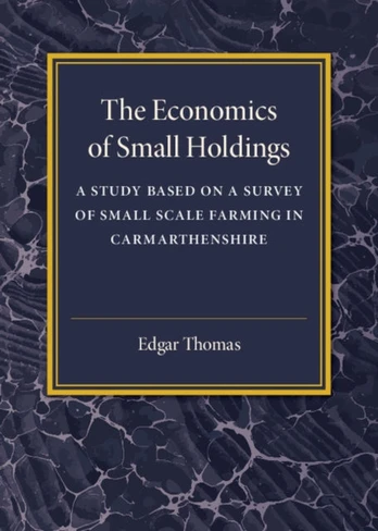 Economics of Small Holdings