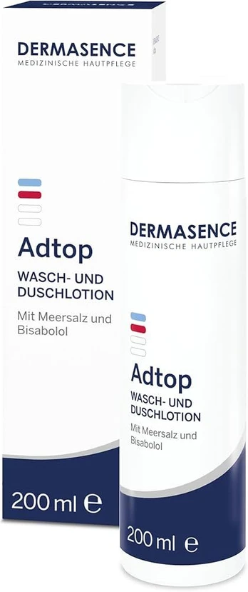 Dermasence Adtop prausimosi ir dušo losjonas, 200 ml