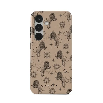 Leo - Samsung Galaxy S25 Case, Tough (Magnetic) / N/A / Beige