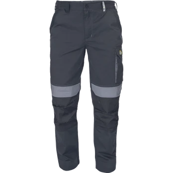 Darbo kelnės vyrams Cerva Max Eco Stretch, juoda, 48 dydis