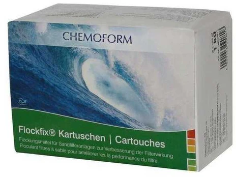 Flokulianto kasetės CHEMOFORM Flockfix, 1kg