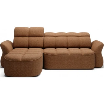 Kampinė sofa Beneth, Geltona