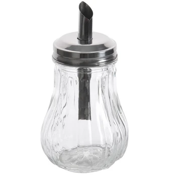 Cukrinė, 190 ml, Cukrinė su dozatoriumi stiklinė 190 ml