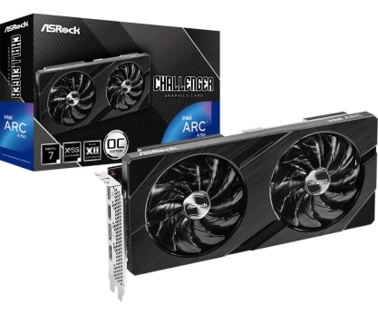 Vaizdo plokštė ASROCK Arc A750 Challenger D 8GB OC GDDR6 PCI-E 4.0 2xDP 2xHDMI