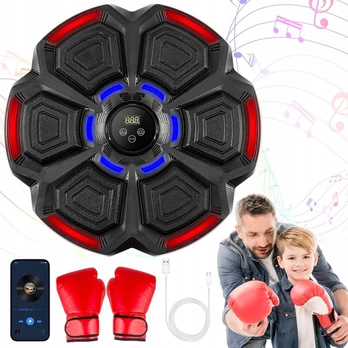 Muzikinė bokso pagalvė su bluetooth Usb + pirštinės