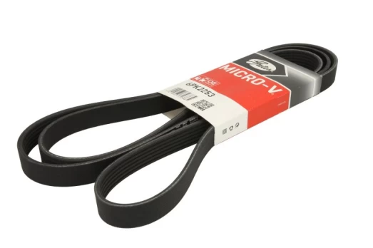V formos rumbuoti diržai GATES 6PK2253