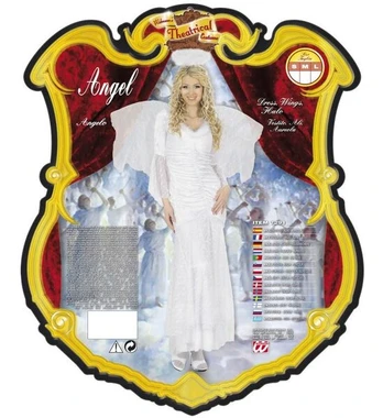 „ANGELAS“ aksomas ir nėriniai (suknelė, sparnai, aureolė)