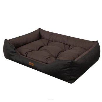 Gyvūno guolis Doggy Puffy, rudas/juodas, R2