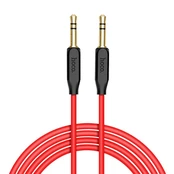 Kabelis Hoco 3.5mm - 3.5mm 3.5 mm, 3.5 mm, 1 m, raudona kaina