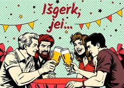 Kortų žaidimas „Išgerk, jei...“