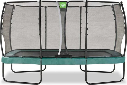 EXIT Allure Premium trampoline 244x427cm - žalias