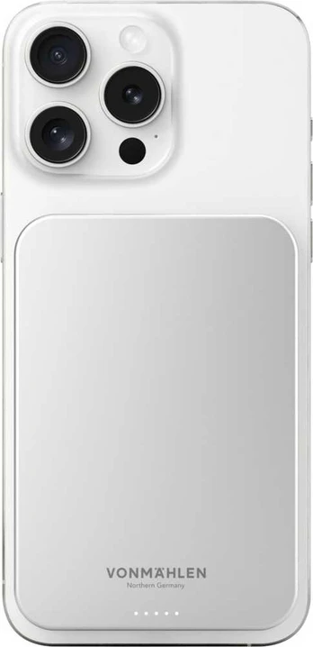 Išorinė baterija Evergreen Mag 5000mAh, balta
