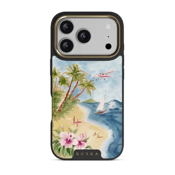 Escape - iPhone 17 Pro Case, Elite Dark (MagSafe) / Gold