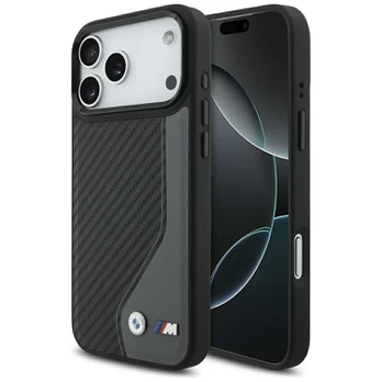 Dėklas BMW M Carbon Logo MagSafe do iPhone 17 Pro Max antracito